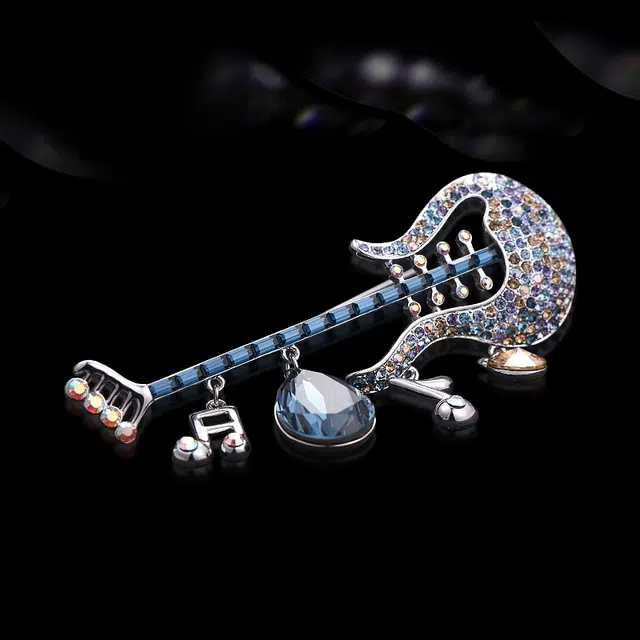 兰盈 奥地利水晶#好运 合金 胸针 男女同款情侣款