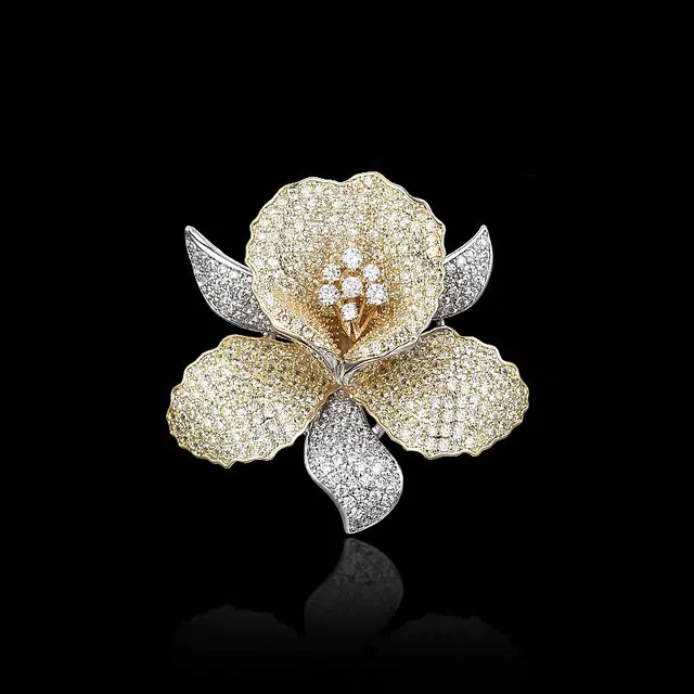 兰盈 时尚百搭 轻奢小众 极简设计 环保合金 胸针 男女同款情侣款