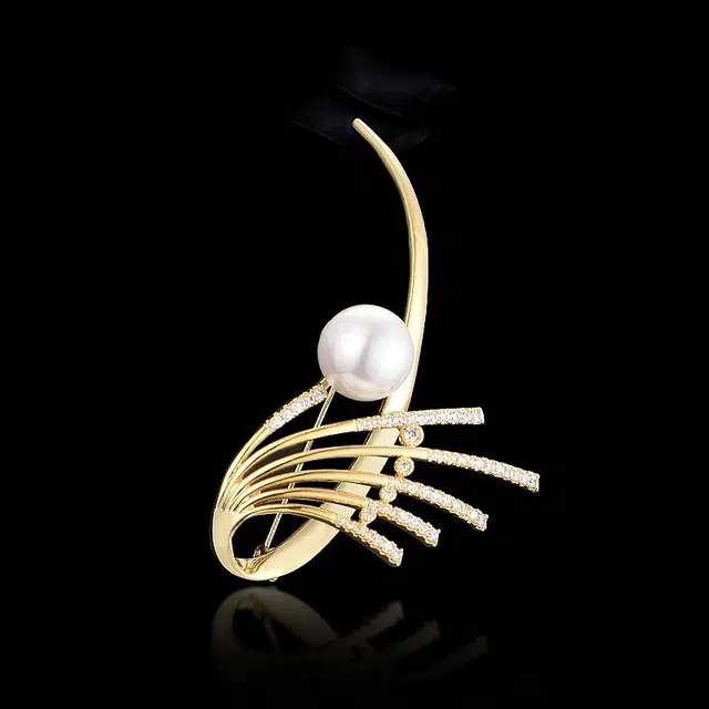 兰盈 翅膀水晶 合金 胸针 男女同款情侣款