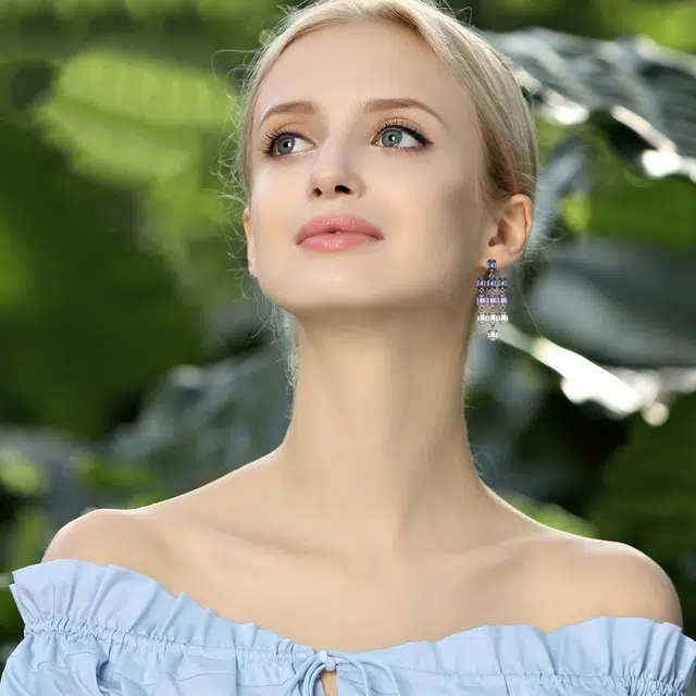 兰盈 轻奢小众 原创设计 合金 耳环 女款