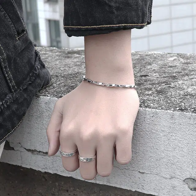 Clancy Titanium Steel Necklace