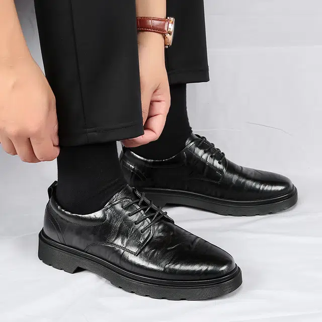 健氏 休闲百搭 正装皮鞋 男款