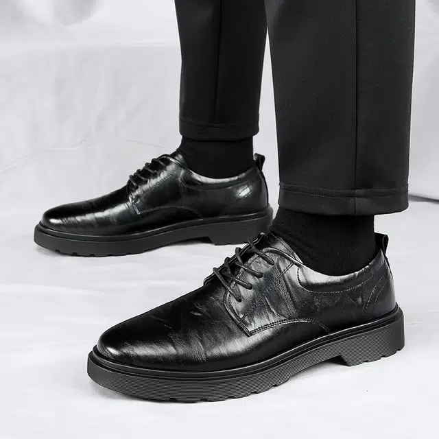 健氏 休闲百搭 正装皮鞋 男款