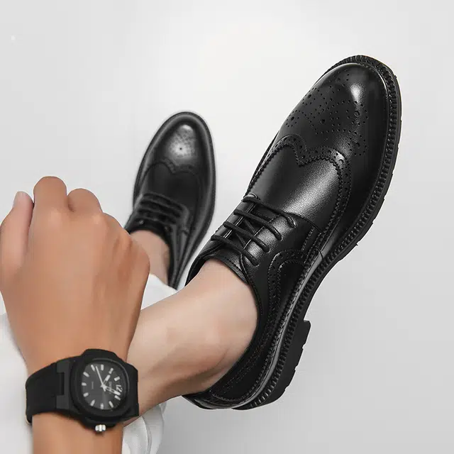 健氏 时尚潮流 生活休闲 正装皮鞋 男款