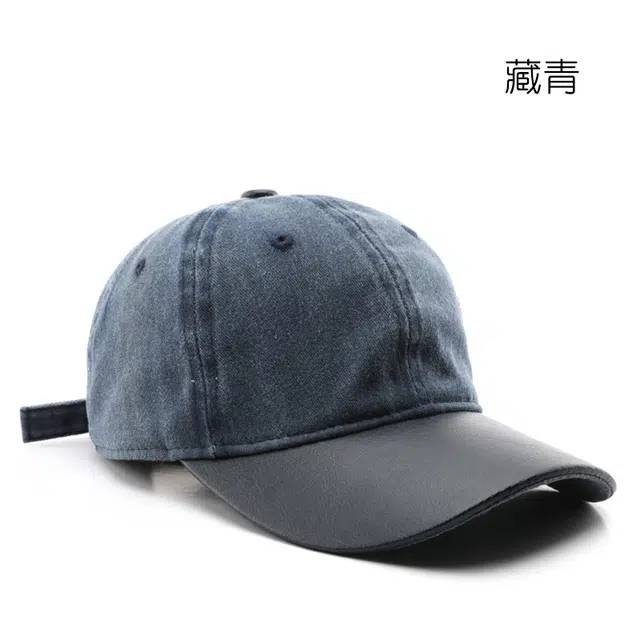 佐闯 经典款时尚百搭潮流款水洗做旧户外出行防晒遮阳 棉 鸭舌帽 男款