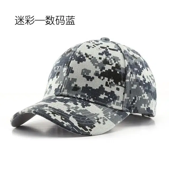 佐闯 户外运动遮阳防晒战术军迷野营登山钓鱼迷彩 棉 鸭舌帽 男女同款情侣款