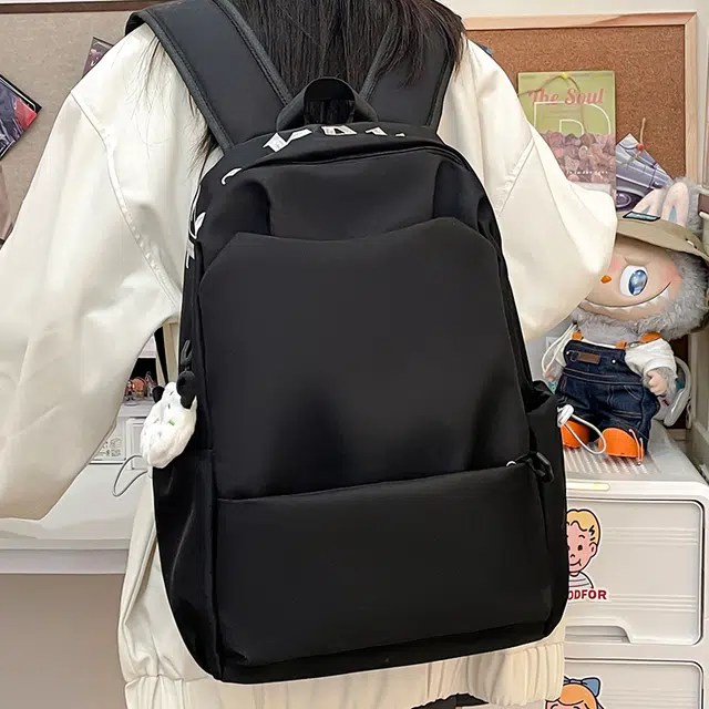 草丛喵喵喵 百搭潮流高颜值 尼龙 双肩包 男女同款情侣款 多色