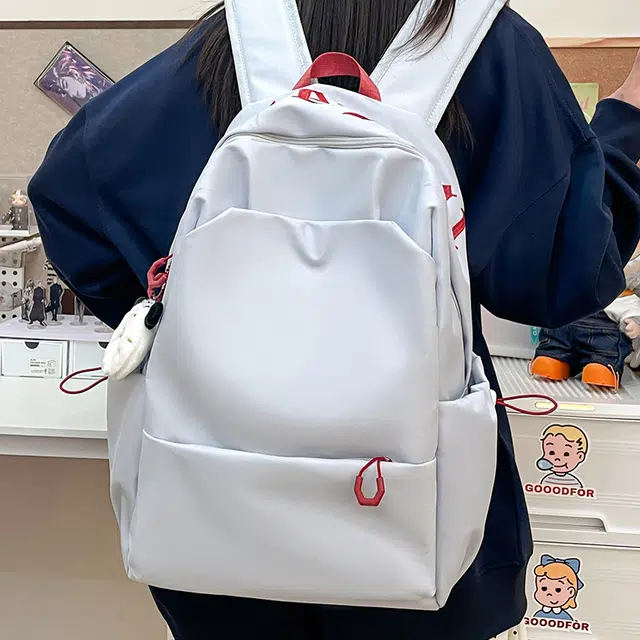 草丛喵喵喵 百搭潮流高颜值 尼龙 双肩包 男女同款情侣款 多色
