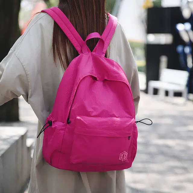草丛喵喵喵 高颜值百搭潮流街头 尼龙 双肩包 男女同款情侣款 多色
