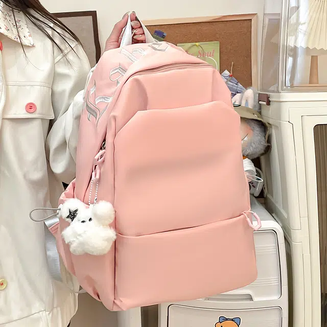 草丛喵喵喵 百搭潮流高颜值 尼龙 双肩包 男女同款情侣款 多色