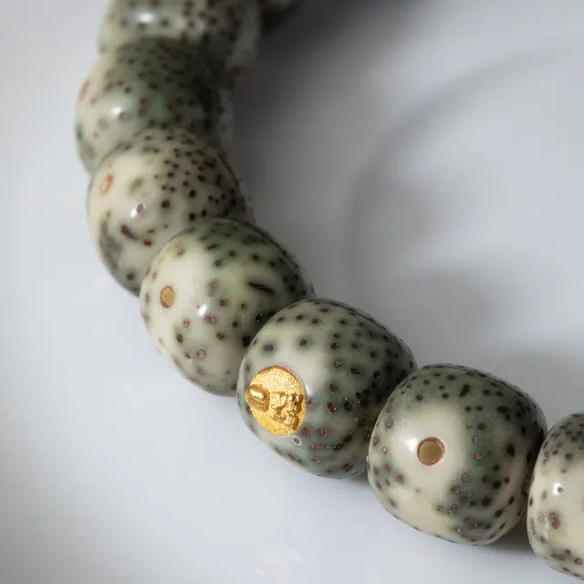 心若莲华 单圈镶嵌 星月菩提 手串 男女同款情侣款