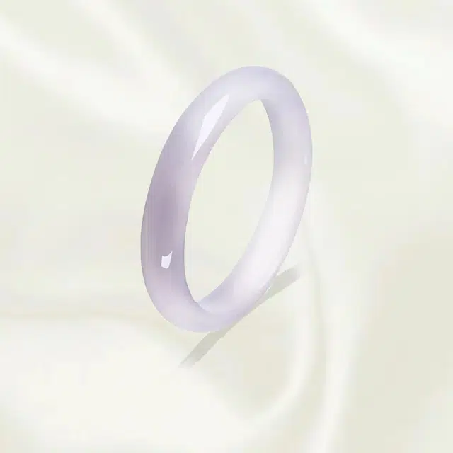 重庆金店 一步一响 金钱进袋国风新中式典雅旗袍汉服库里蓝白月光金玉满堂气质首饰妈妈 玉髓 玉石手镯 男女同款情侣款 妈妈闺蜜女友礼品物