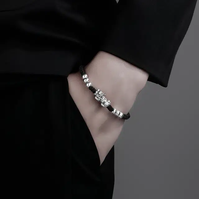 Eternal Melody Silver Pixiu Bracelet