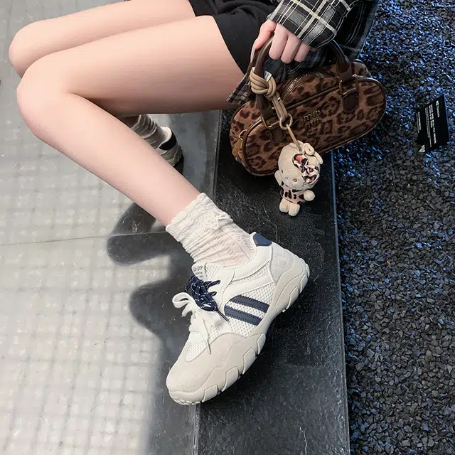 复古厚底百搭时尚运动 低帮 生活休闲鞋 女