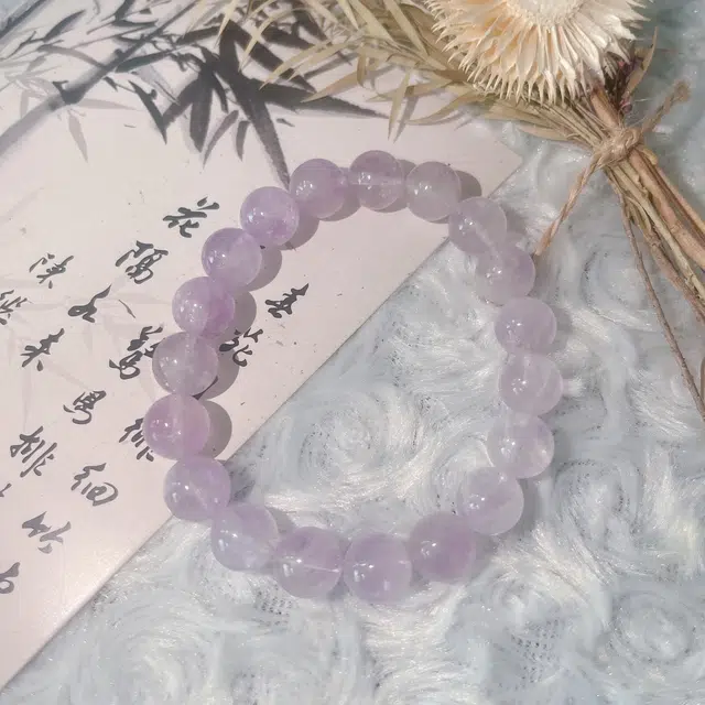 银色饰界 紫气东来 前程似锦 招财转运 薰衣草梦幻浪漫 轻奢新中式国潮经典优雅精致时尚百搭天然 紫水晶 手串 男女同款情侣款