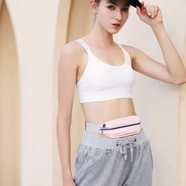 匹克 隐形便携休闲轻便多功能小包 锦纶 运动手机腰包 常规 男女同款情侣款 黑色 浅灰