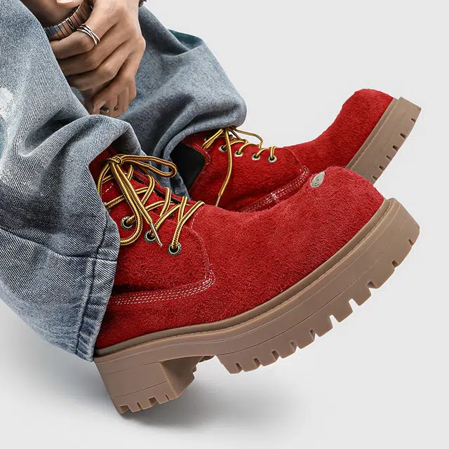 Dounkol Outdoor Thick Sole Yellow Boots