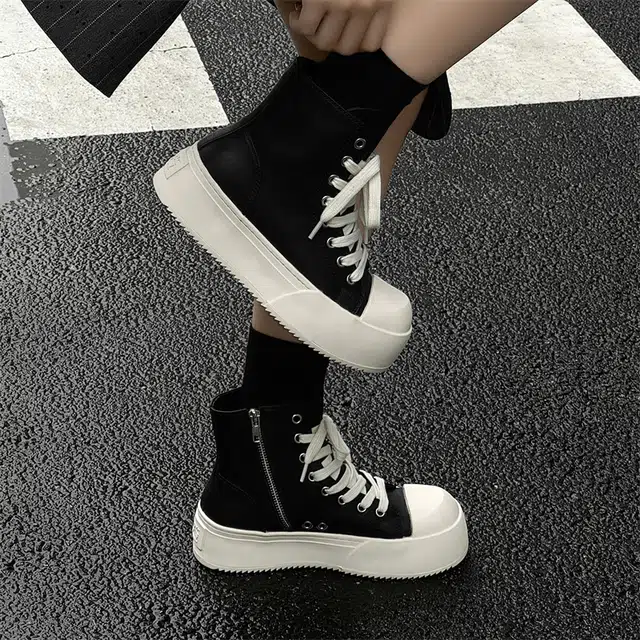 Dounkol High Top Sneakers Black