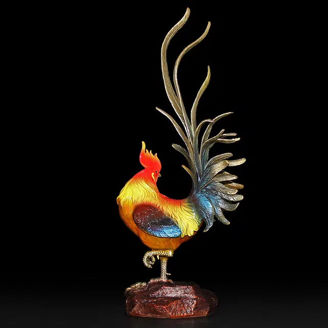 钵提 《金鸡报喜》 潮流衍生品 摆件雕像