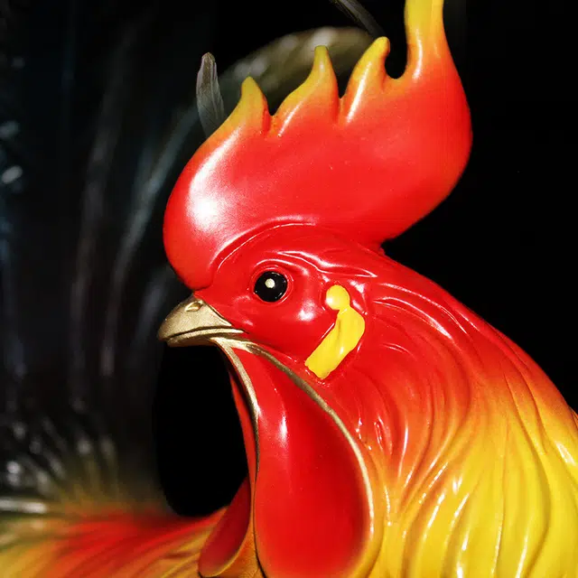 钵提 《金鸡报喜》 潮流衍生品 摆件雕像