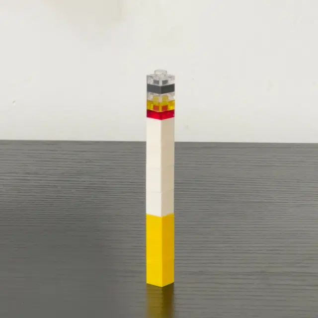 食梦者 卡通可爱香烟拼搭积木 个性创意潮酷 拼装模型