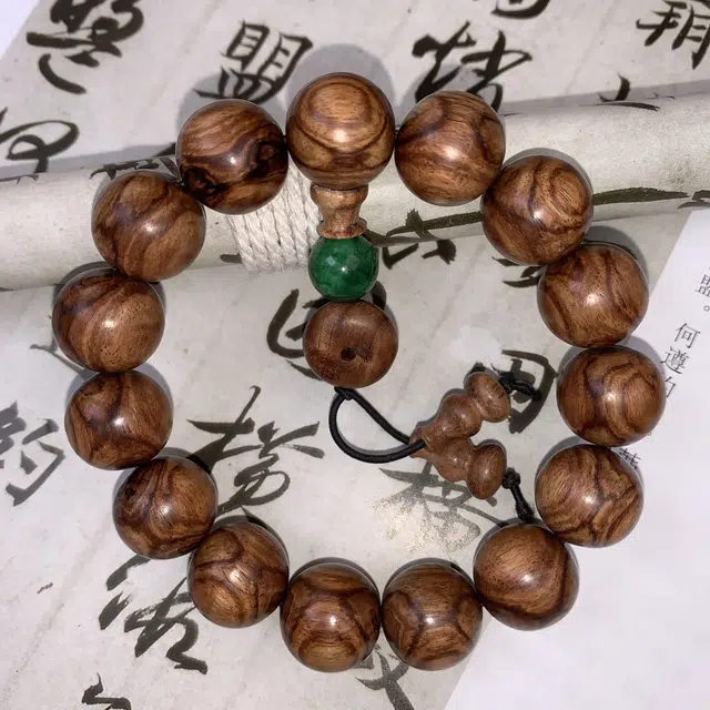 仙沐坊 对眼精品 降香味浓 时来运转海南 黄花梨 名贵木作手串 男女同款情侣款
