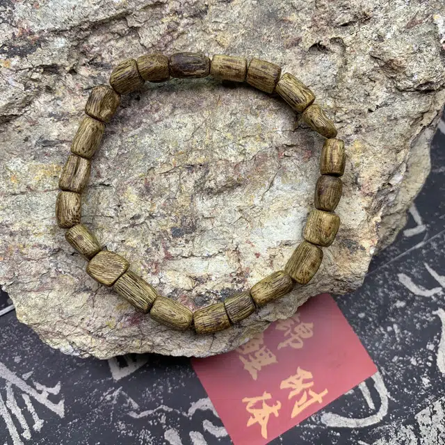 仙沐坊 单圈随形小珠 典雅 油脂丰富 香味霸道 奇楠沉香 名贵木作手串 男女同款情侣款
