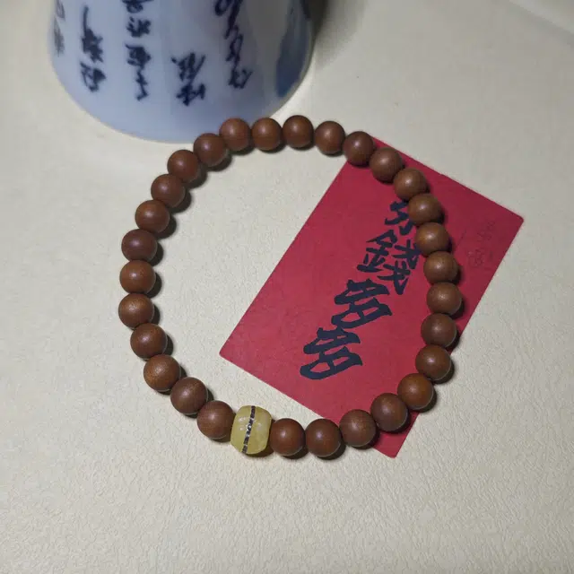 仙沐坊 新中式文玩 成功上岸 老山檀 手串 男女同款情侣款