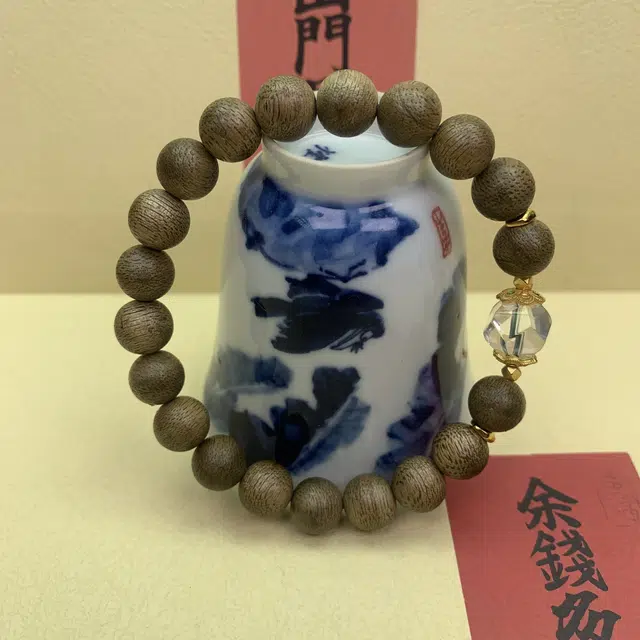 仙沐坊 中式国风 白净透亮水晶 花香果香 名贵木作 文玩好物 沉香 手串 女款