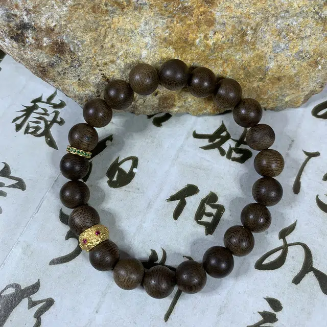 仙沐坊 新中式国风 复古民族风 小众精致潮品 花香增香 沉香木 名贵木作手串 男女同款情侣款