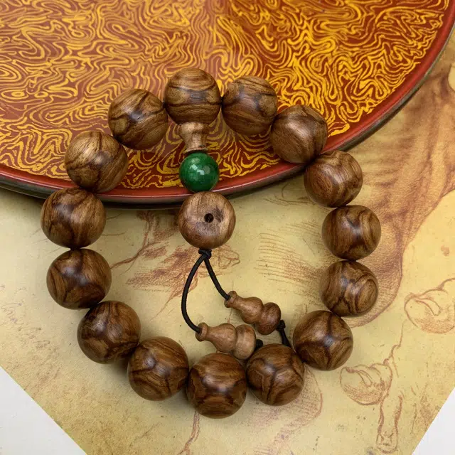 仙沐坊 对眼精品 降香味浓 时来运转海南 黄花梨 名贵木作手串 男女同款情侣款