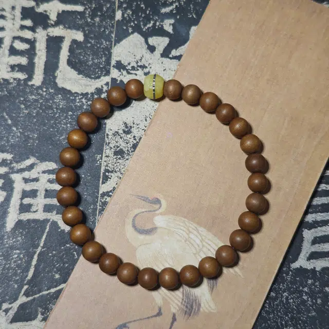 仙沐坊 新中式文玩 成功上岸 老山檀 手串 男女同款情侣款