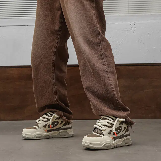 健休 舒适百搭厚底 防滑耐磨 低帮 板鞋 男女同款 白色