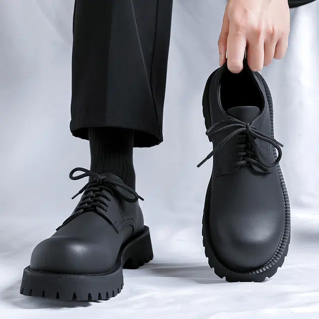 健休 二层牛皮 商务时尚百搭 休闲鞋 男款