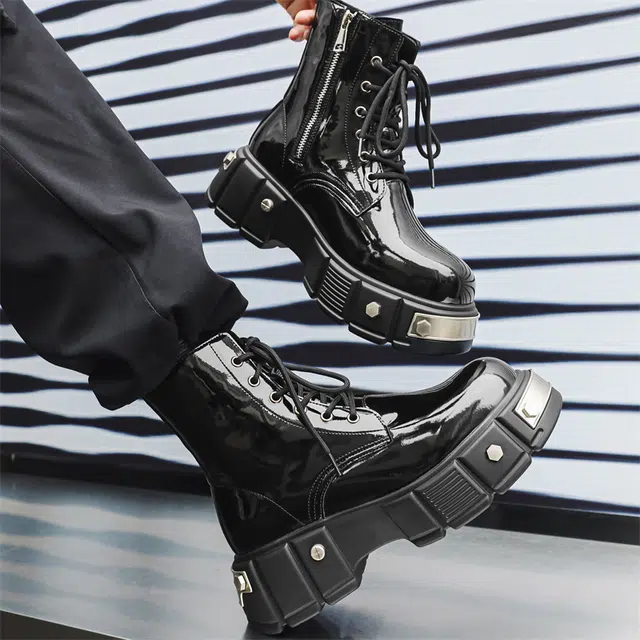 健休 二层牛皮 时尚舒适 简约百搭 休闲鞋 男款