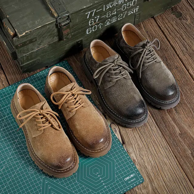 健休 舒适商务风雅 防滑耐磨 低帮 生活休闲鞋 男款