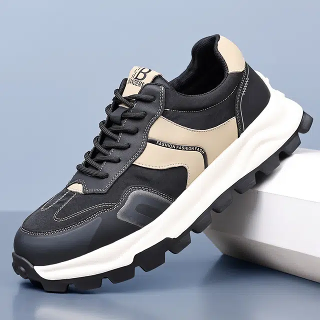 健休 二层牛皮 舒适百搭 耐磨 低帮 生活休闲鞋 男款 黑色