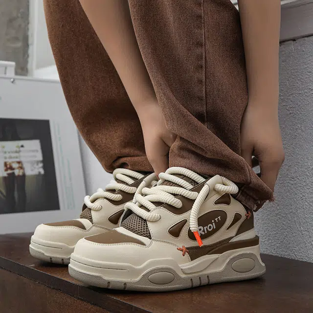 健休 舒适百搭厚底 防滑耐磨 低帮 板鞋 男女同款 白色