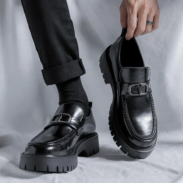 健休 二层牛皮 时尚百搭舒适 休闲鞋 男款