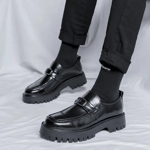 健休 二层牛皮 时尚百搭舒适 休闲鞋 男款