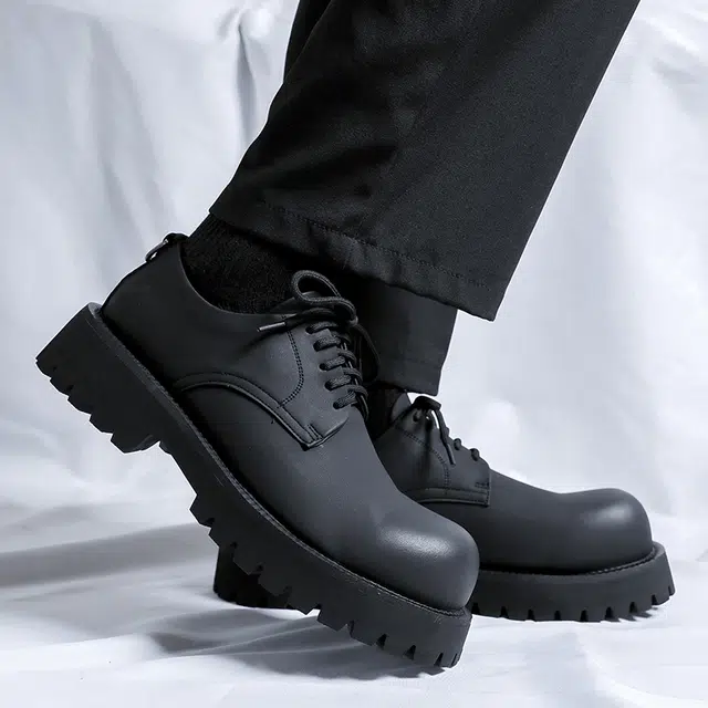 健休 二层牛皮 商务时尚百搭 休闲鞋 男款