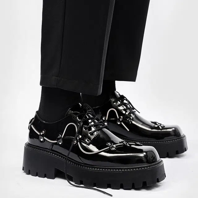 健休 二层牛皮 舒适时尚百搭耐磨 休闲鞋 男款 黑色