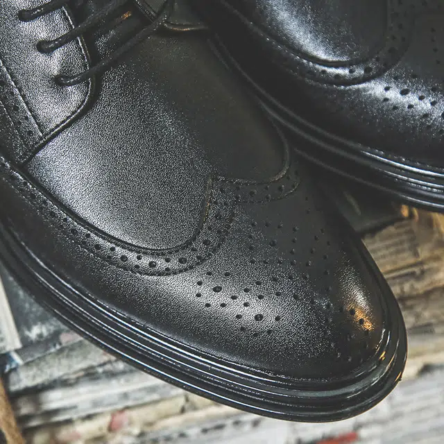 健休 二层牛皮 经典百搭 日常通勤 舒适轻便 休闲鞋 男款