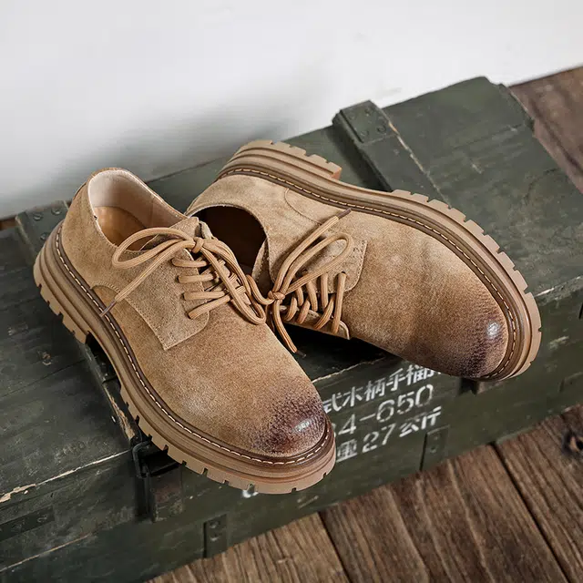 健休 舒适商务风雅 防滑耐磨 低帮 生活休闲鞋 男款