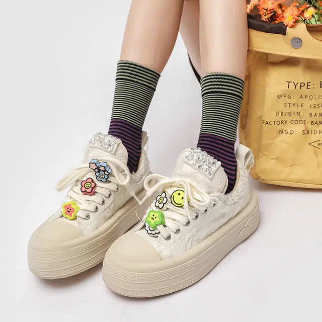 健休 牛皮 百搭 防滑 低帮 板鞋 男女同款