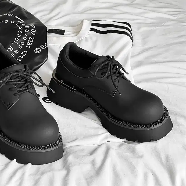 健休 二层牛皮牛皮革 舒适百搭 休闲鞋 男款 黑色