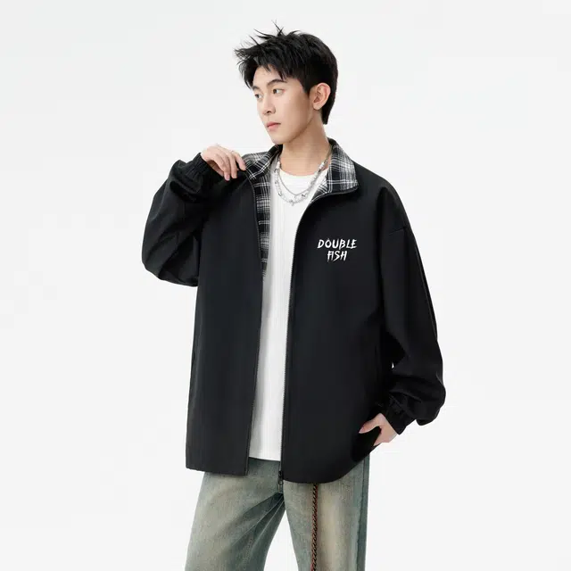 DOUBLEFISH cleanfitbomber
