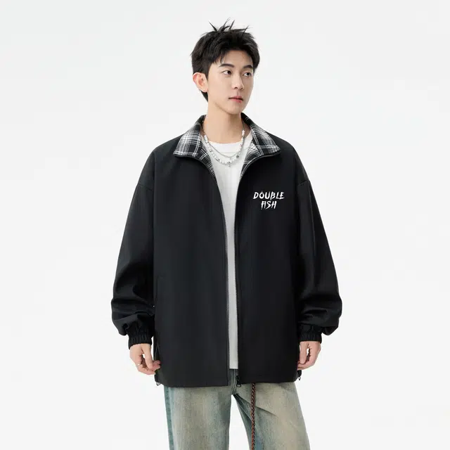 DOUBLEFISH cleanfitbomber