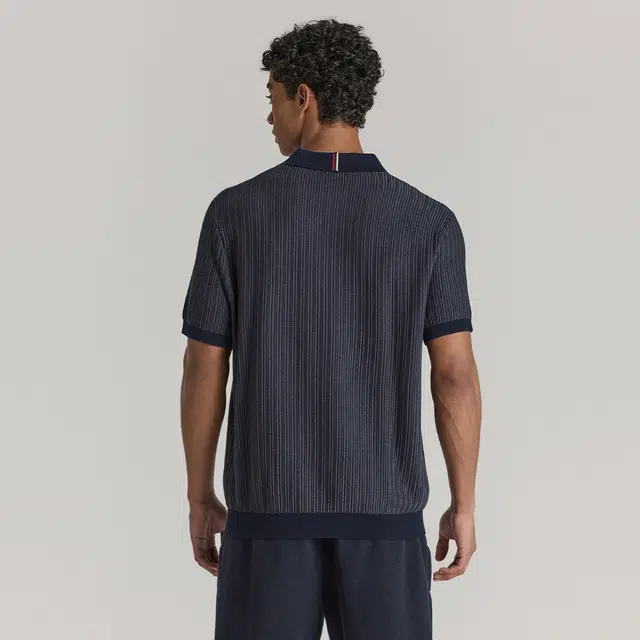 Wilson 25 LAYAYETTE HERRINGBONE CLUB SPORTS Polo