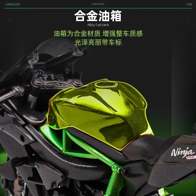 Maisto x Kawasaki 112 H2R Ninja